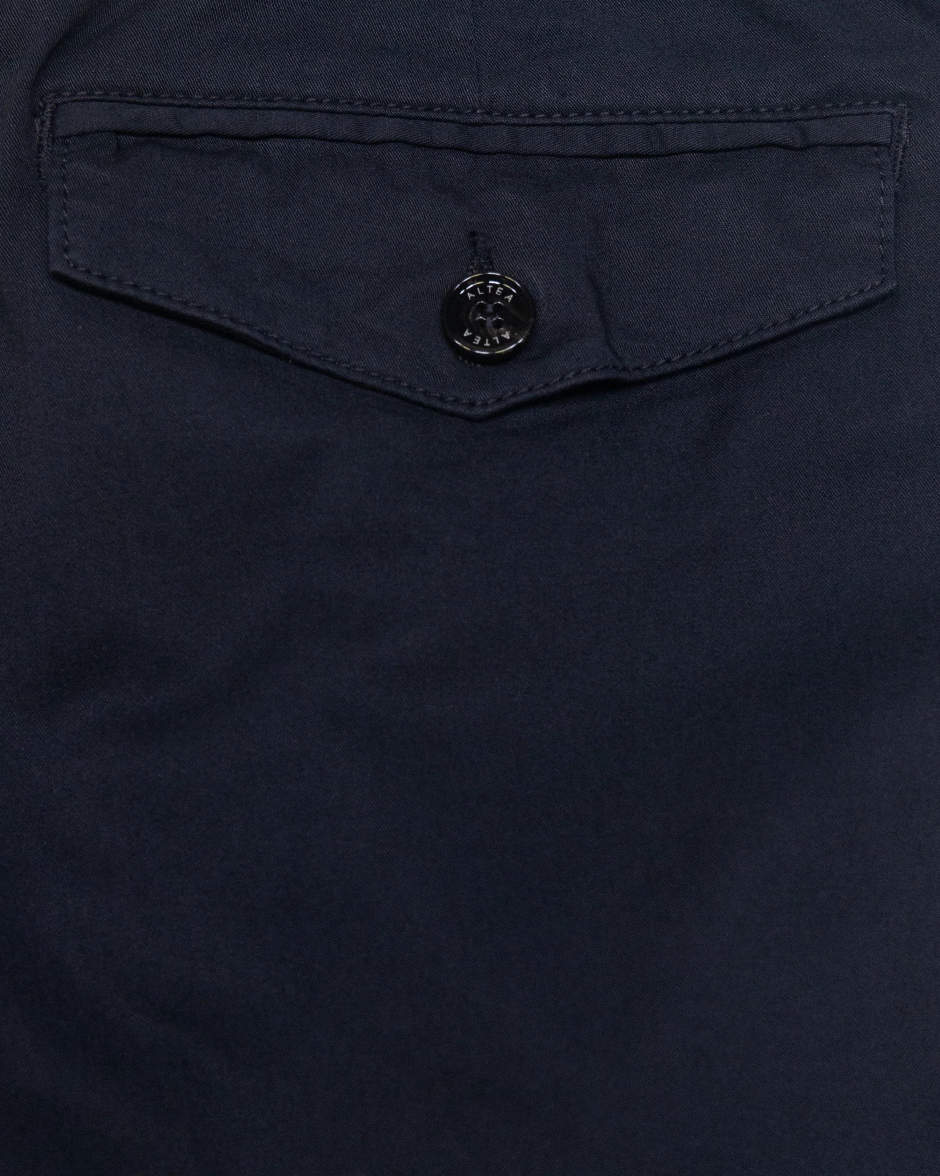 Pantalone chino Dumbo in cotone stretch con coulisse, blu - Navy - Image 3